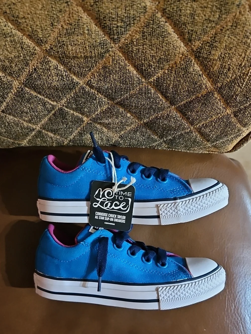Converse Chuck Taylor All Star Madison Ox Lace Up Low Top Sneakers Shoes Blue